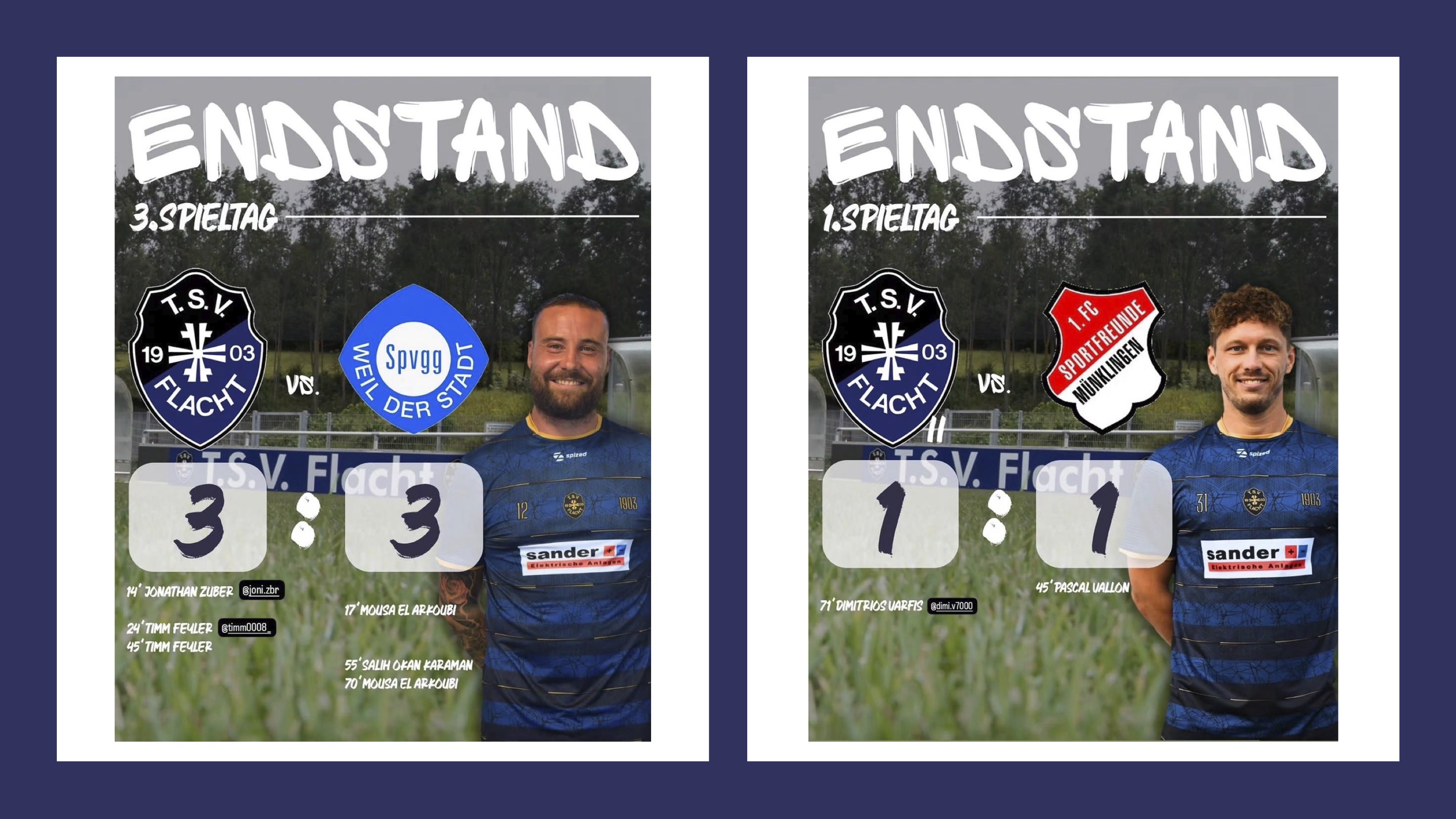 SpVgg Weil der Stadt – TSV Flacht 3:3 (1:3)